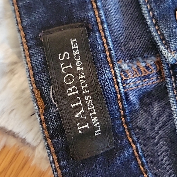 Talbots Straight Leg Jeans, Women's Size 6, Great Condition! - Picture 6 of 8